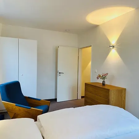 Eichen Apartment- 4 Personen- Balkon- Parkplatz- Waschmaschine * ولفسبورج