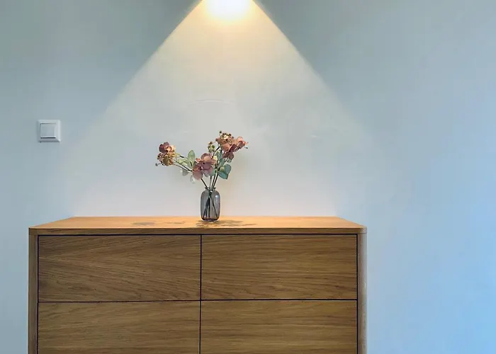 Eichen Apartment- 4 Personen- Balkon- Parkplatz- Waschmaschine * 沃尔夫