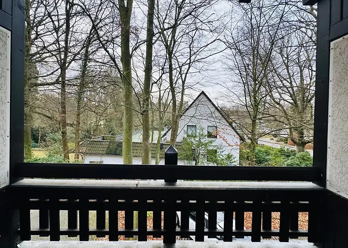 Eichen Apartment- 4 Personen- Balkon- Parkplatz- Waschmaschine 公寓 沃尔夫