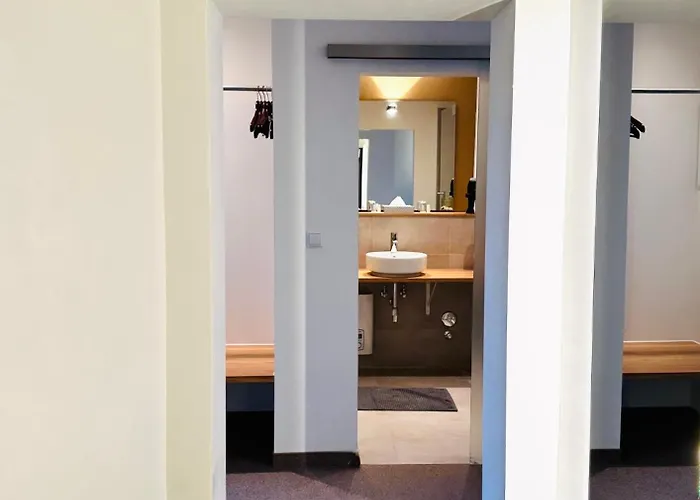 Eichen Apartment- 4 Personen- Balkon- Parkplatz- Waschmaschine 公寓 沃尔夫